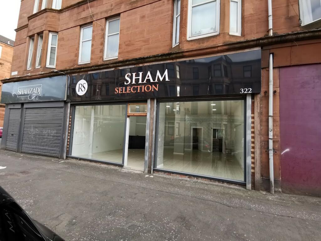 High street retail property for rent in Allison Street, Glasgow, G42