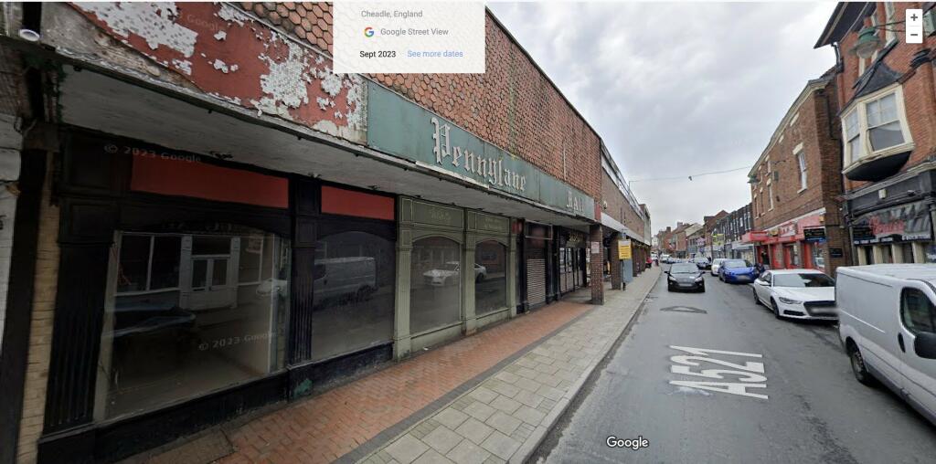 High street retail property for rent in High Street, Cheadle, StokeOnTrent, ST10