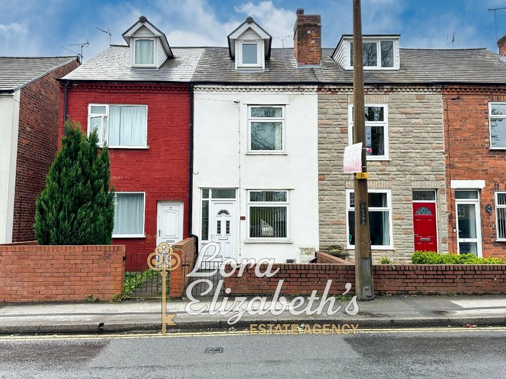 3 bedroom terraced house for sale in Langwith Road, Shirebrook, NG20