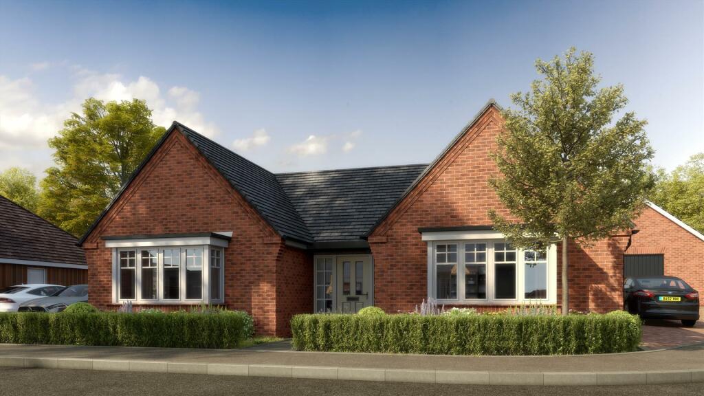 2 bedroom detached bungalow for sale in Plot 7, The Hopton, Barton Road