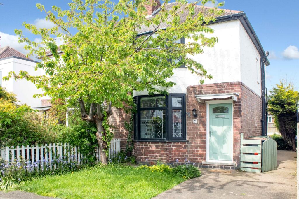 2 bedroom semidetached house for sale in Portland Road, Toton