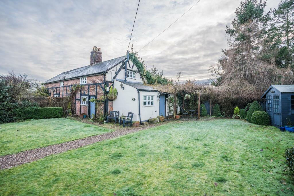 1 bedroom semidetached house for sale in April Cottage Hulse Lane, Lach Dennis, Northwich, CW9