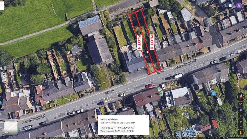 Land for sale in Plot 1 (97) & Plot 2(98) Pentrechwyth Road, Swansea,SA1 7AA, SA1