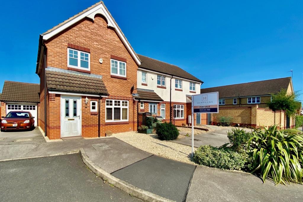 3 bedroom semidetached house for sale in Packhorse Drive, Enderby, LE19