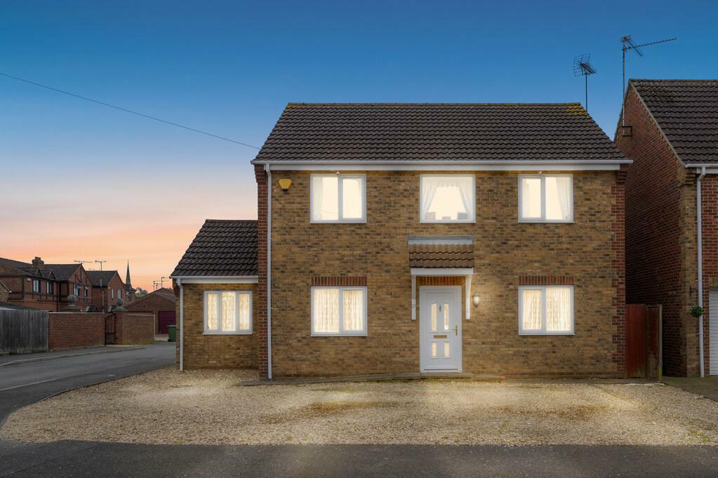 4 bedroom detached house for sale in Richmond Way, Leverington, Wisbech, Cambridgeshire, PE13