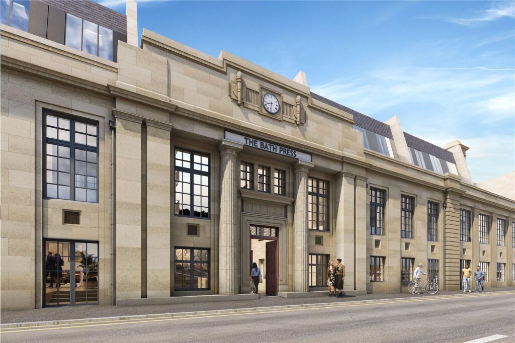 Main image of property: Plot O1.01 The FInishers Apartments, Bath Press, Lower Bristol Road, Bath, BA2