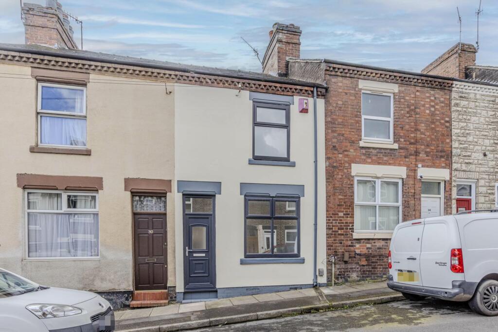 2 bedroom terraced house for sale in Boughey Street, Stoke On Trent, ST4