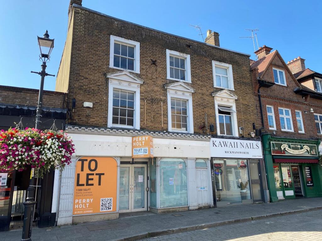 High street retail property to lease in 107109 High Street
