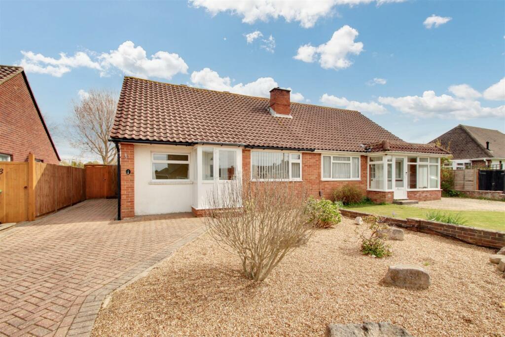 3 bedroom semi-detached bungalow for sale in Windermere Crescent, Worthing, BN12