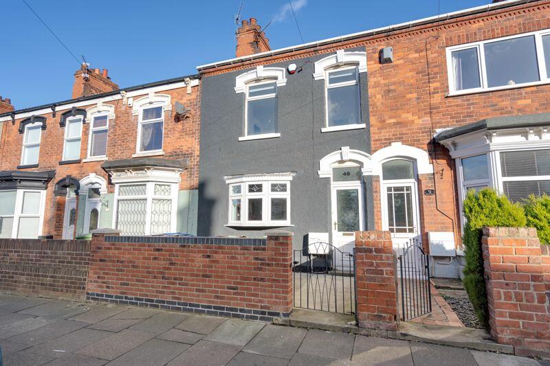 3 bedroom terraced house for sale in Wollaston Road, Cleethorpes, DN35