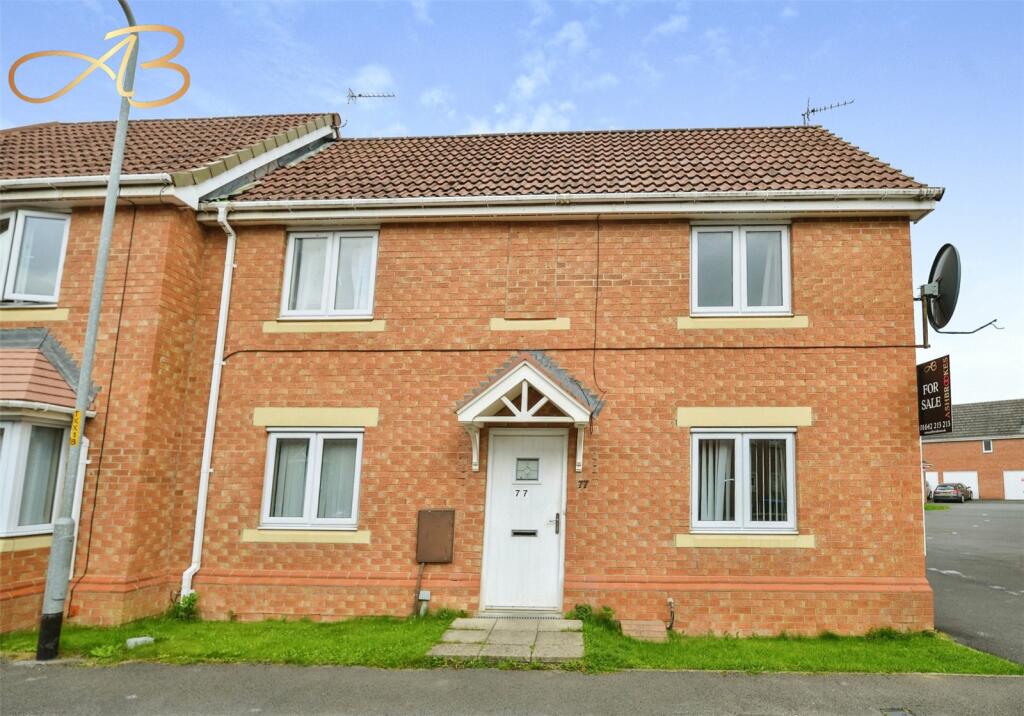 3 bedroom end of terrace house for sale in Maddren Way, Linthorpe