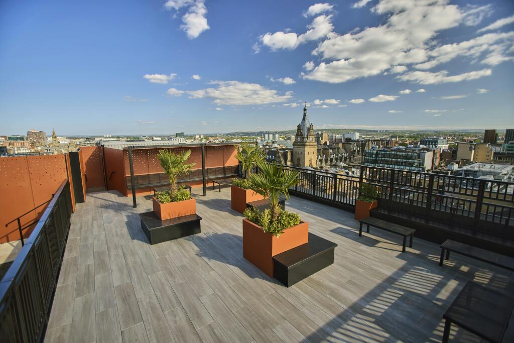 Roof terrace - 145 St Vincent Street