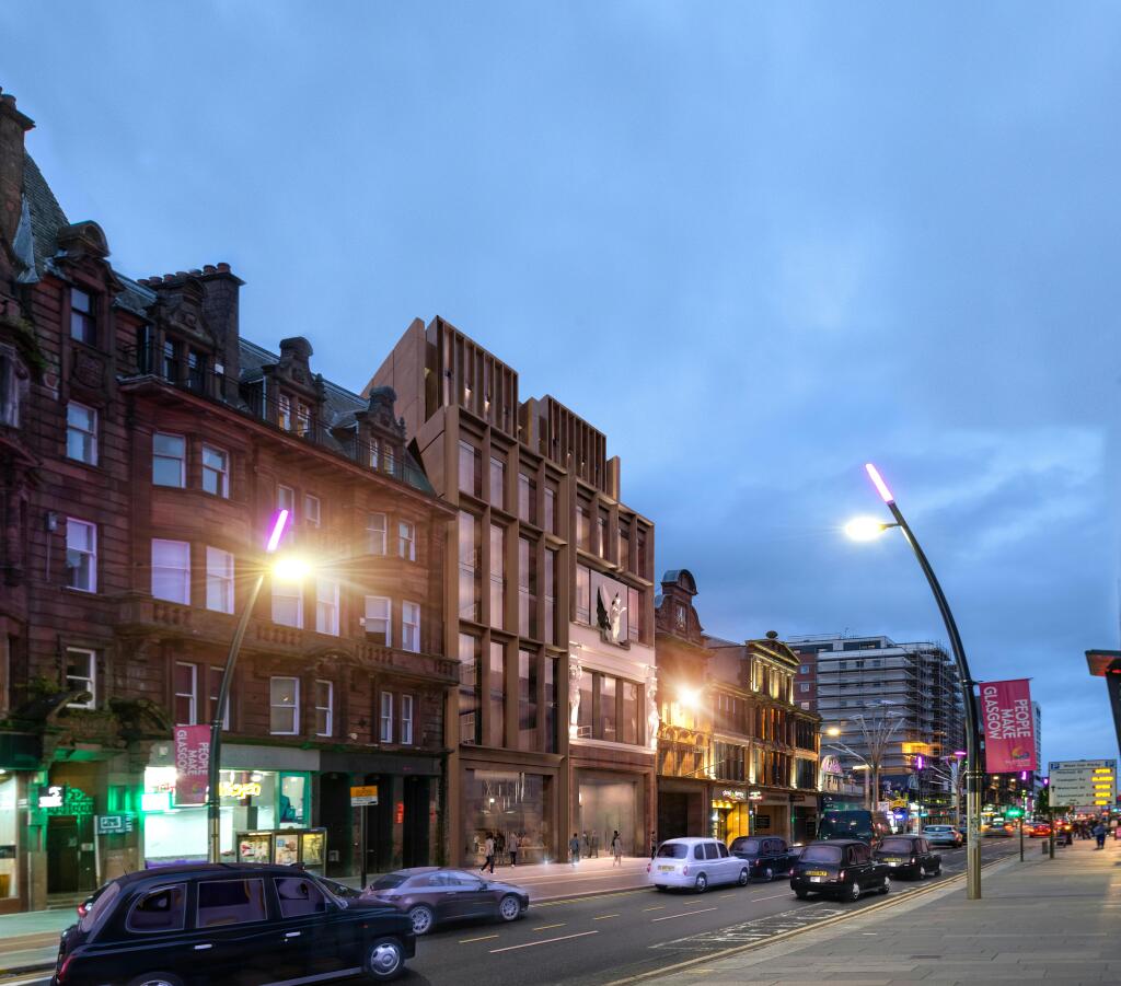 CGI - Sauchiehall Street proposed view