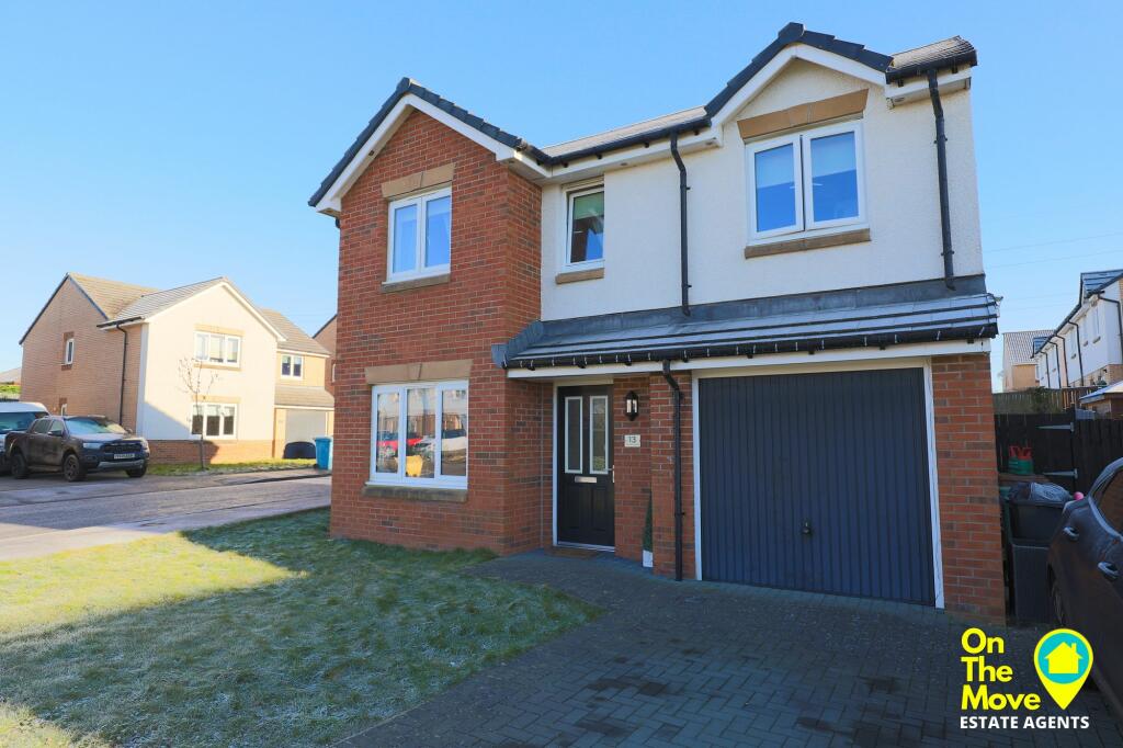 4 bedroom detached house for sale in Galashiels Avenue, Chapelhall, ML6