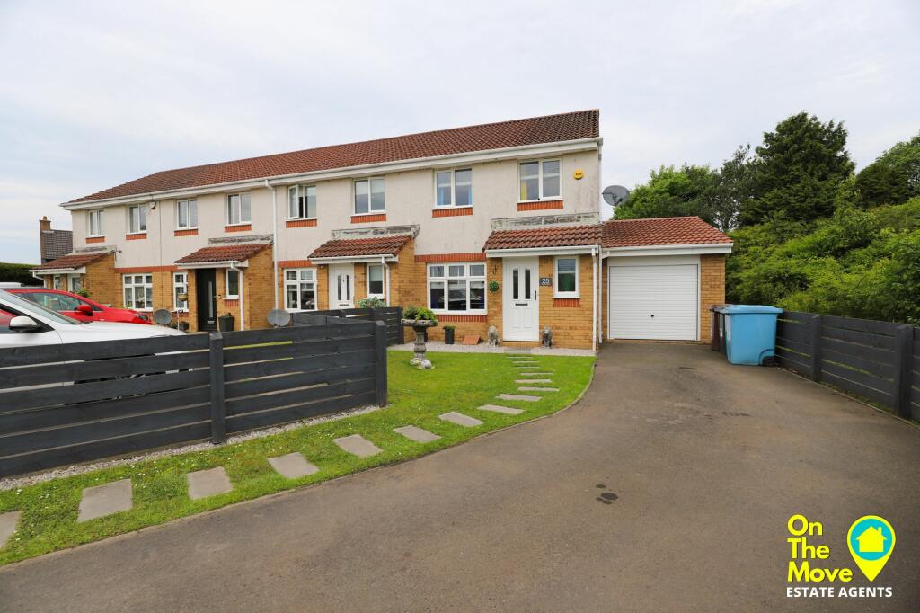 3 bedroom end of terrace house for sale in St. Abbs Way, Chapelhall, ML6