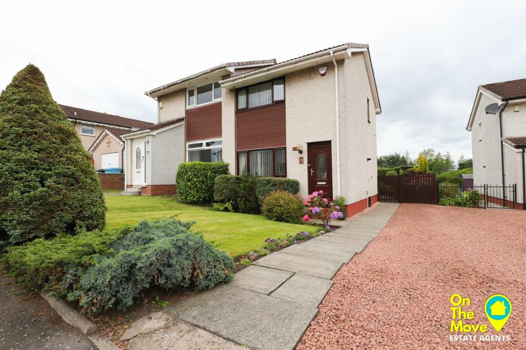 2 bedroom semidetached house for sale in Kirkton Crescent, Coatbridge, ML5