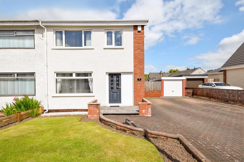 3 bedroom semidetached house for sale in Saltire Crescent, Larkhall, ML9