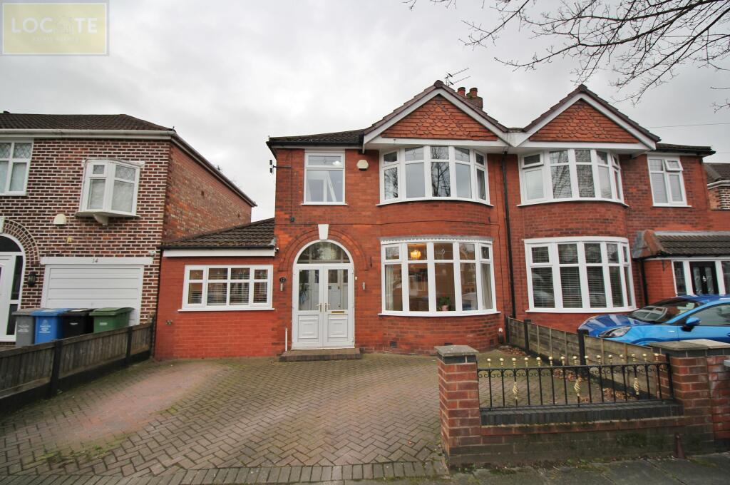 3 bedroom semidetached house for sale in Westminster Road, Urmston, M41
