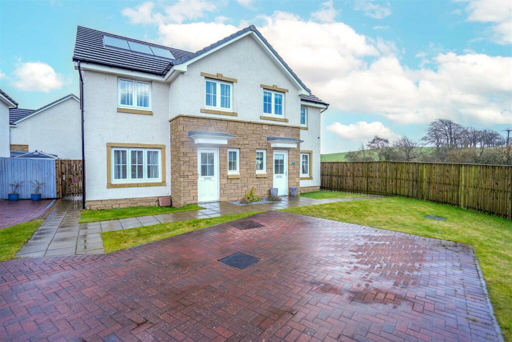 3 bedroom semidetached house for sale in Burnhead Gardens, Carluke, ML8