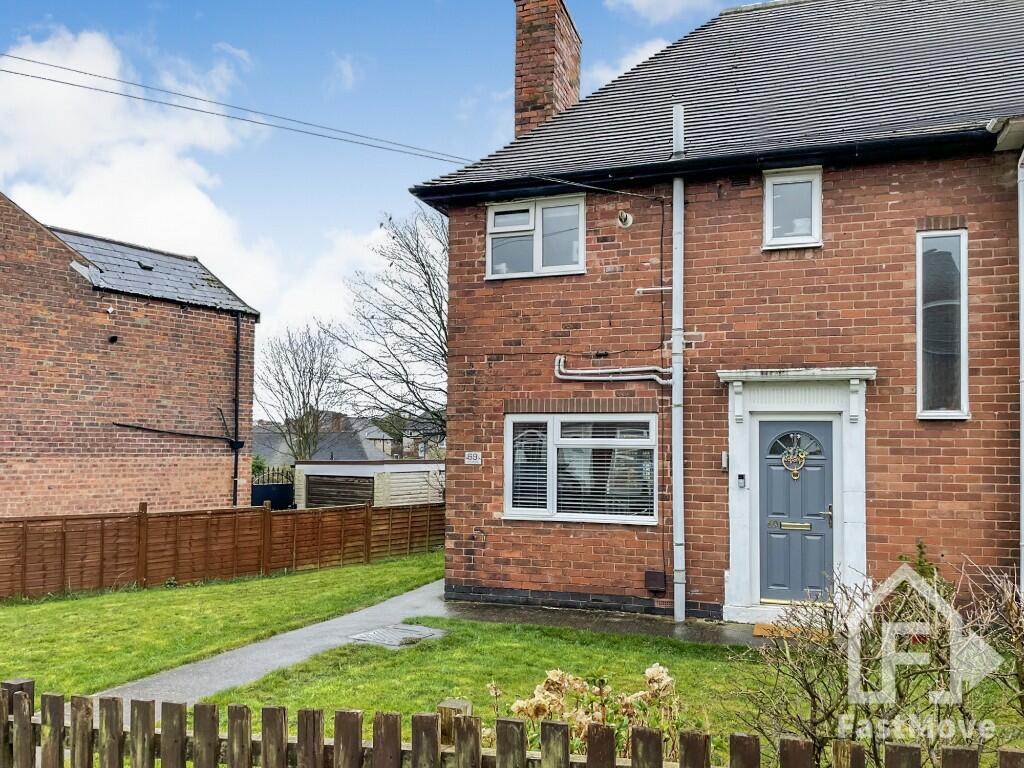 2 bedroom semidetached house for sale in John Street, Eckington