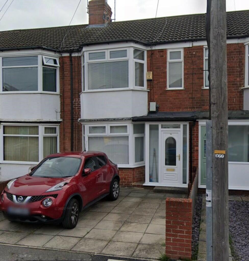 3 bedroom terraced house for sale in Roslyn Road, Hull, East Riding Of