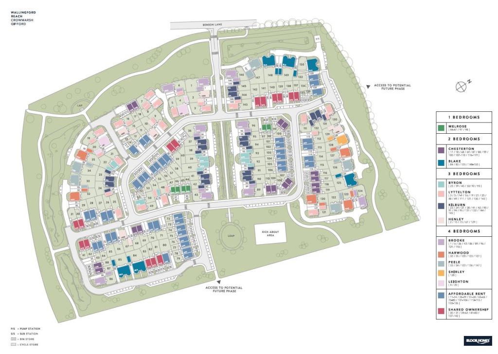 Contact Wallingford Reach New Homes Development by Bloor Homes