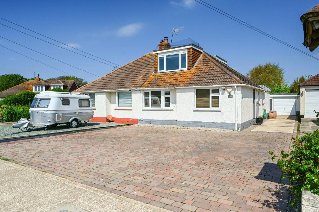 3 bedroom bungalow for sale in West Way, Lancing, West Sussex, BN15