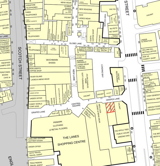 Additional property image - 10 Grapes Lane The Lanes Shopping Centre, Carlisle, Cumbria, CA3