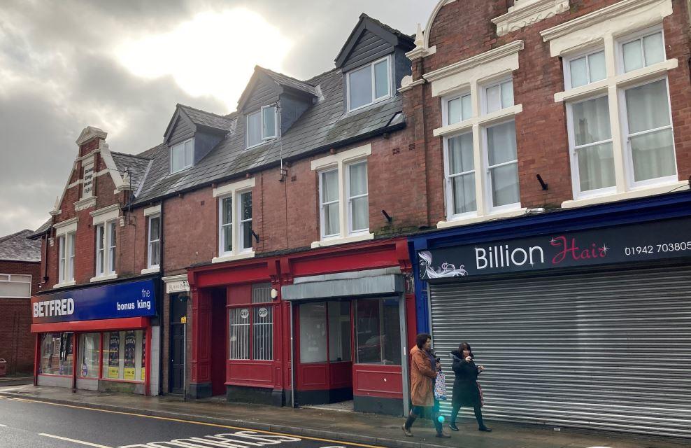 High street retail property to lease in 26A&B,Heath Street, Golborne,WA3