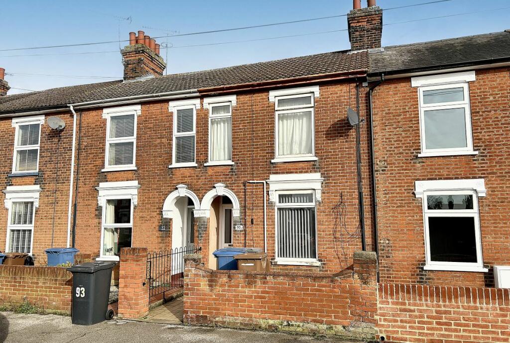 3 bedroom terraced house for sale in 95 Darwin Road, Ipswich, Suffolk