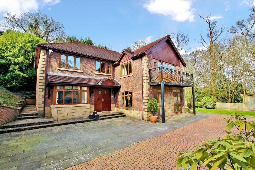 5 bedroom detached house for sale in Hollybush Road, Cyncoed, Cardiff, CF23