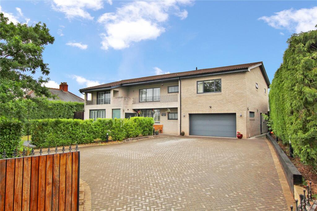 6 bedroom detached house for sale in Cefn Coed Road, Cyncoed, Cardiff., CF23