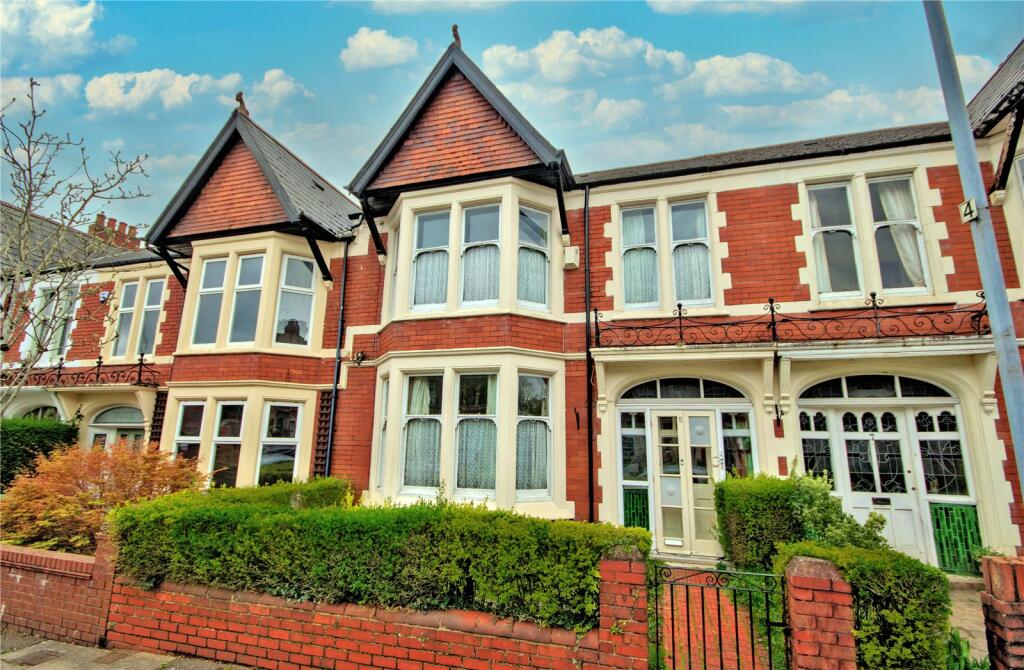 3 bedroom terraced house for sale in Llwyn Y Grant Terrace, Penylan, Cardiff, CF23