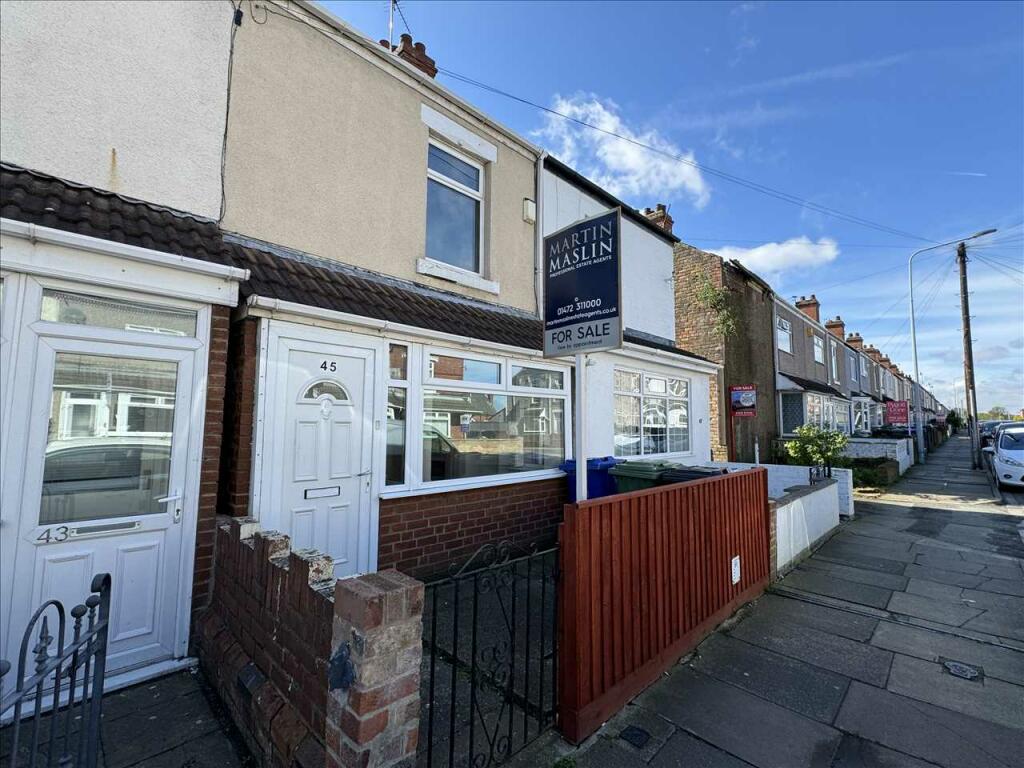 2 bedroom terraced house for sale in Bentley Street, Cleethorpes, DN35