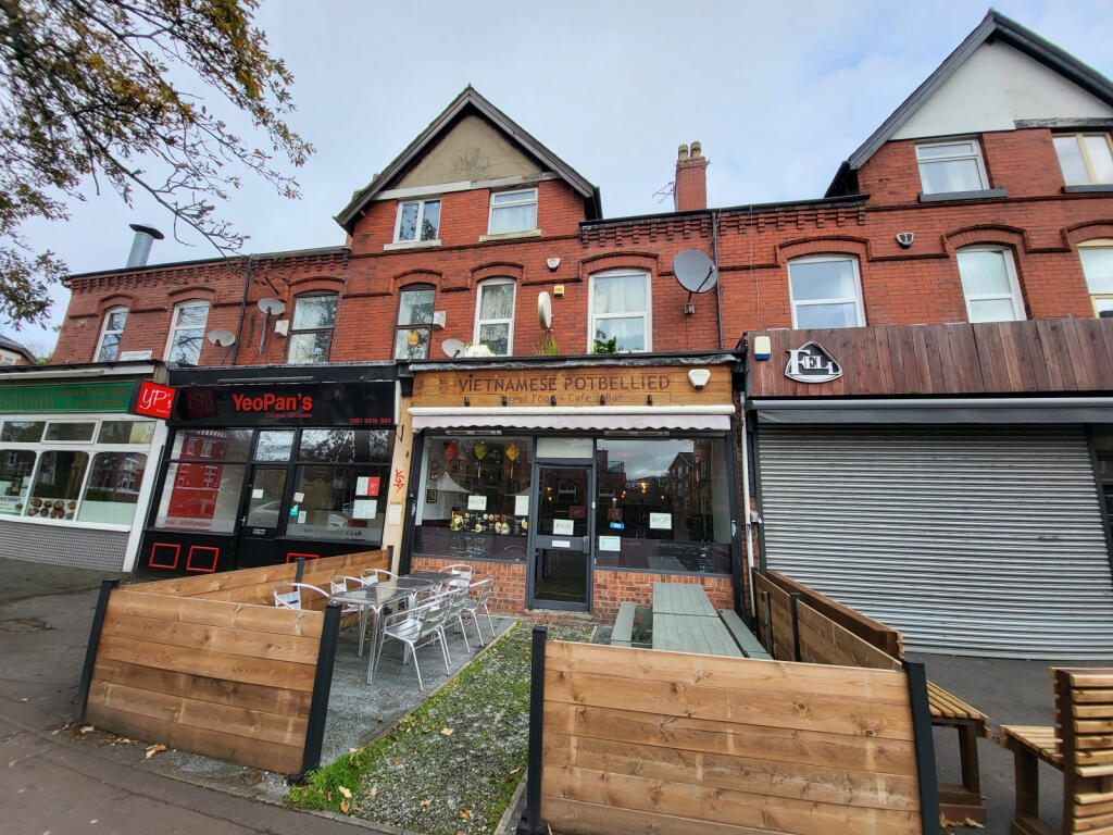 Commercial property for sale in Wilbraham Road, Chorlton, Manchester