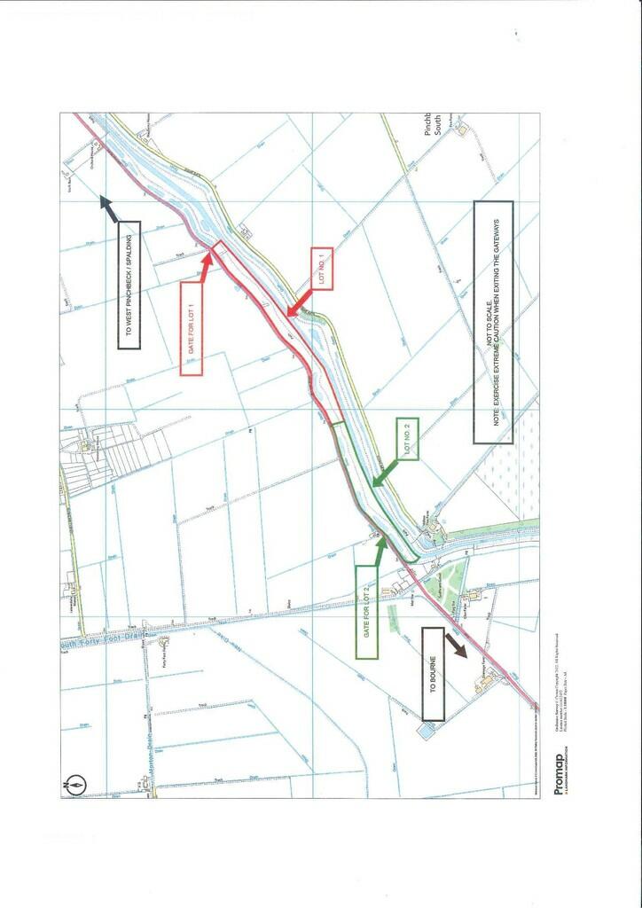 Farm land for sale in Bourne Road, West Pinchbeck, PE10