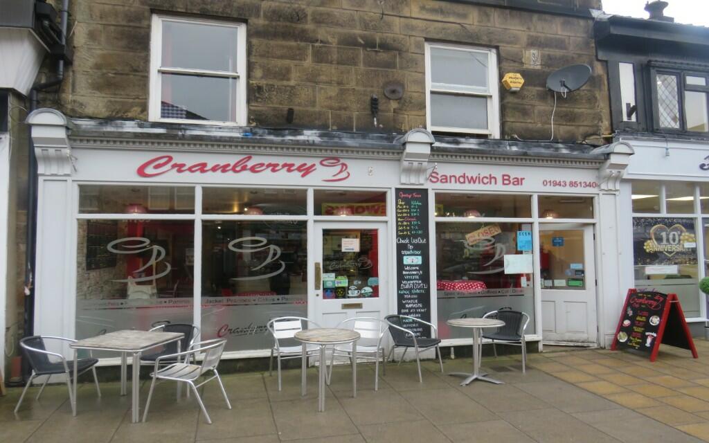 Cafe for sale in Cranberry Cafe, Kirkgate, Otley, West Yorkshire, LS21