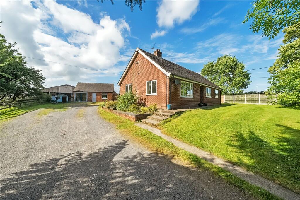 3 bedroom bungalow for sale in Roston, Ashbourne, Derbyshire, DE6