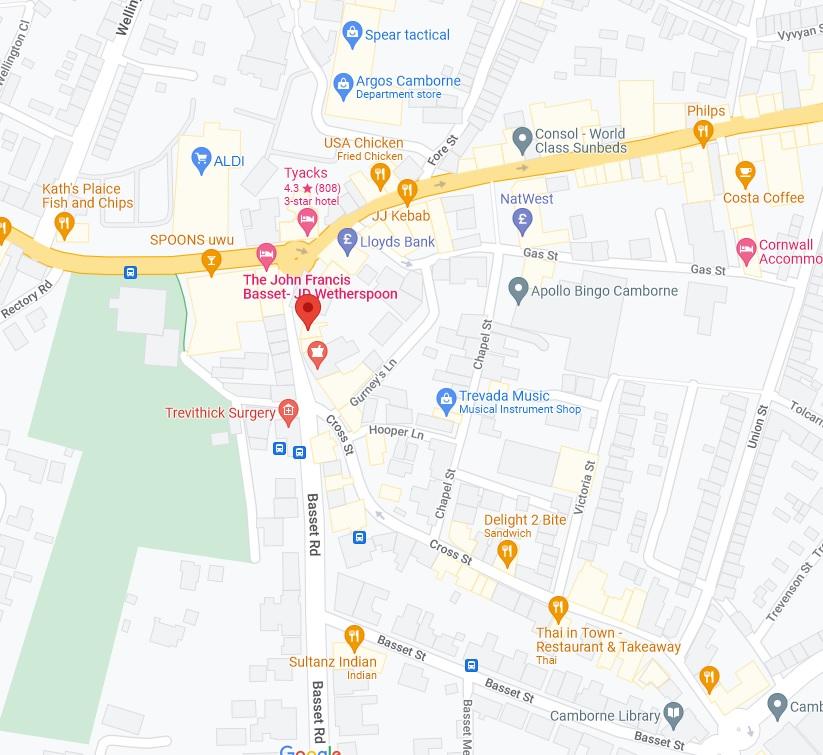 High street retail property for sale in 22A Commercial Street, Camborne