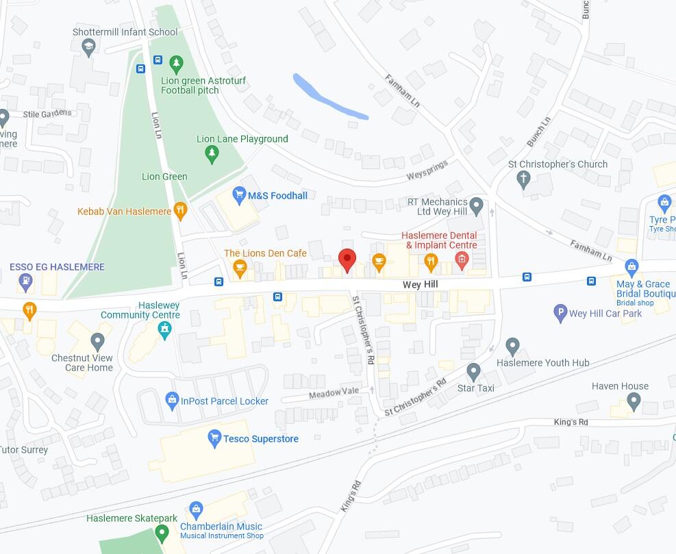 High street retail property to lease in Wey Hill, Haslemere, Surrey, GU27