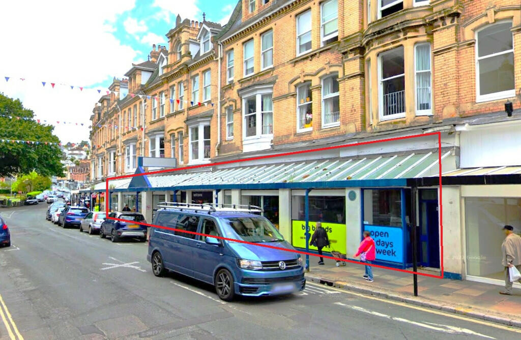 High street retail property for sale in 1317 Palace Avenue, Paignton