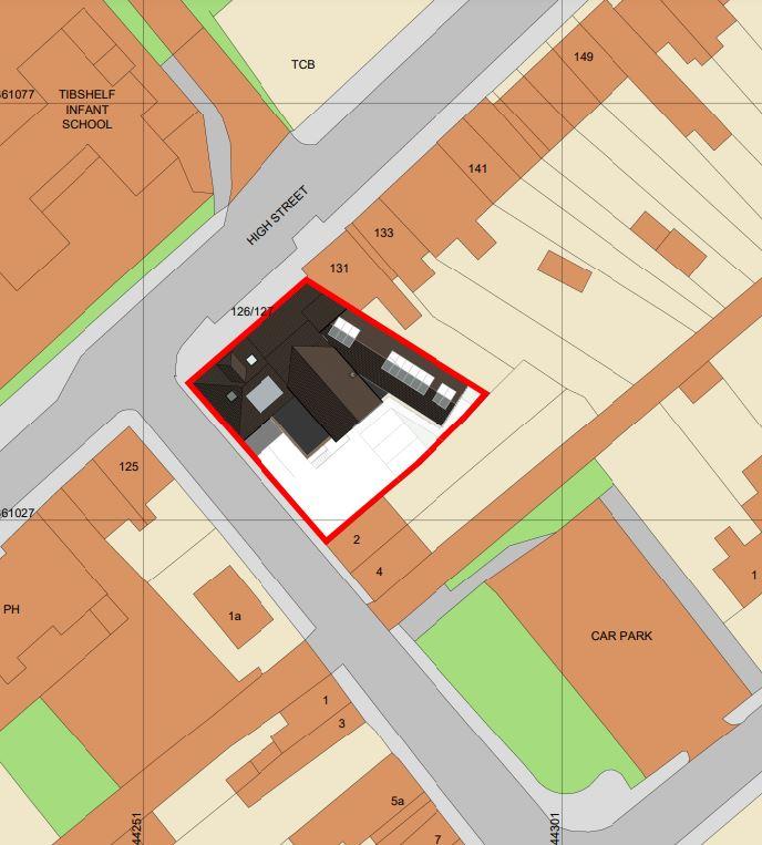 High street retail property for sale in 127129 High Street, Tibshelf