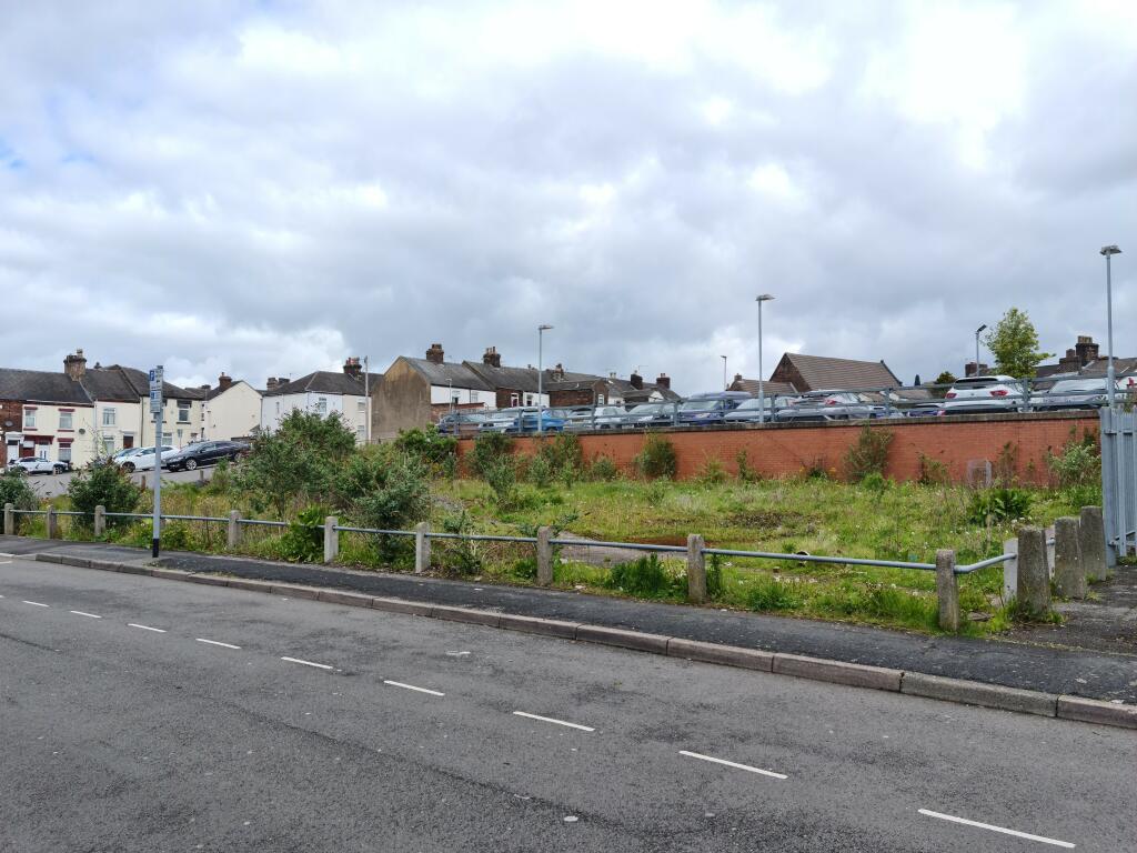 Land for sale in Land on the east side of Ratton Street, Hanley, Stoke