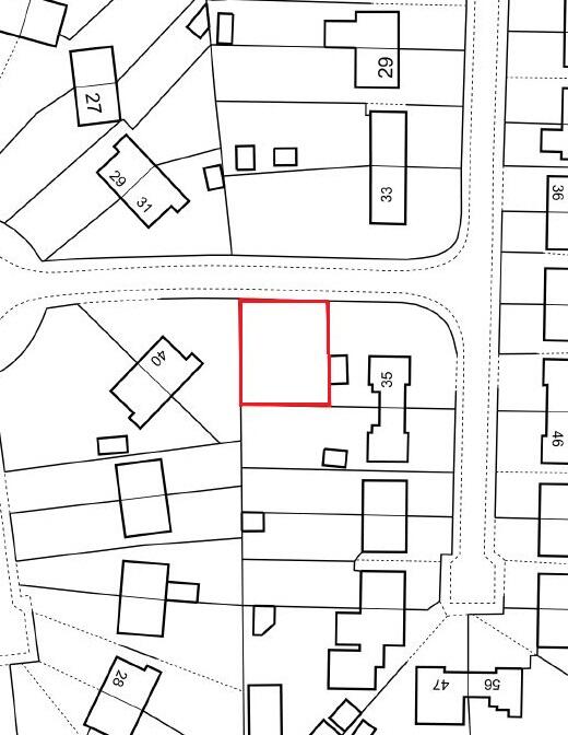 Land for sale in Land adjacent to 40 Garden Crescent, South Normanton