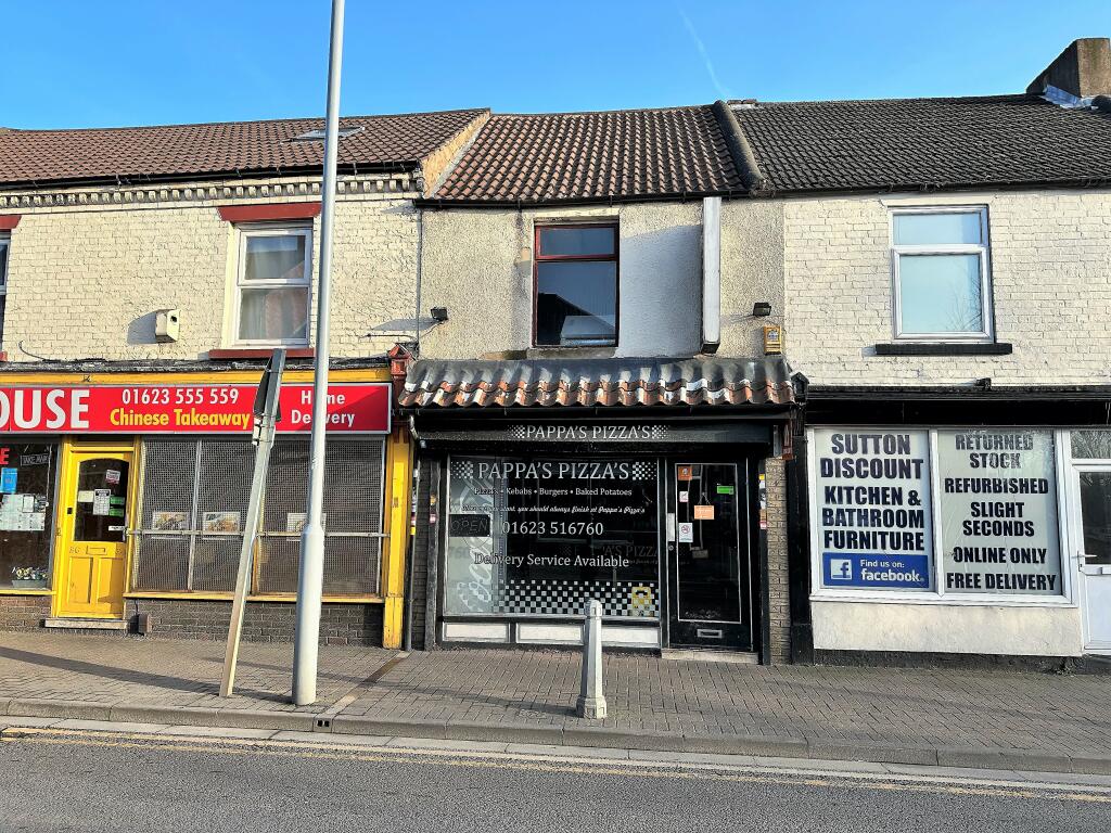 Mixed use property for sale in Pappas Pizza, 32 Outram Street, SuttoninAshfield