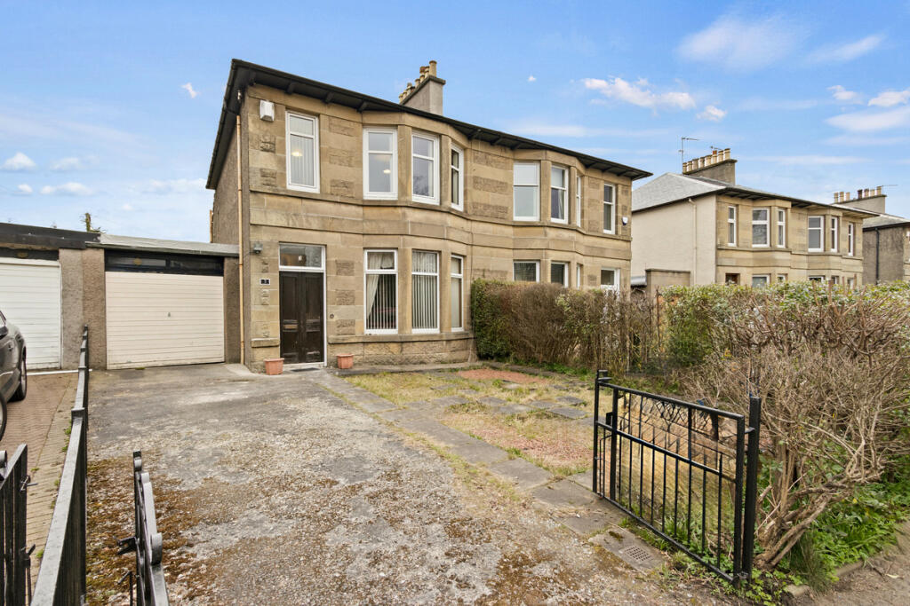 3 bedroom semidetached house for sale in Mill Road, Clydebank, G81