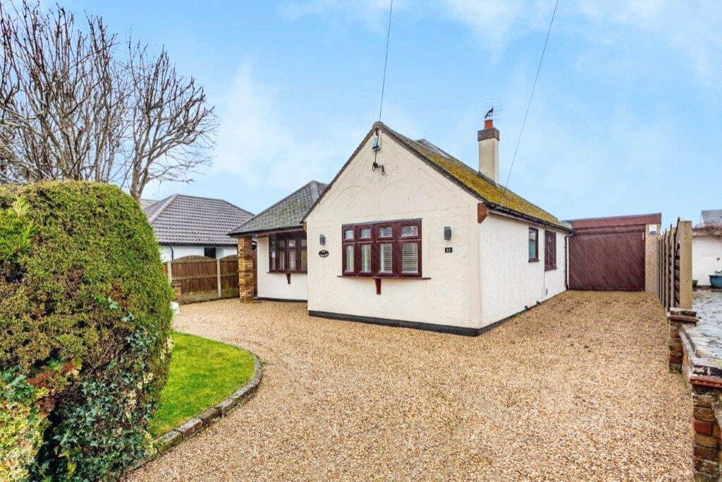 3 bedroom detached bungalow for sale in Brock Hill, Runwell, Wickford, Essex, SS11