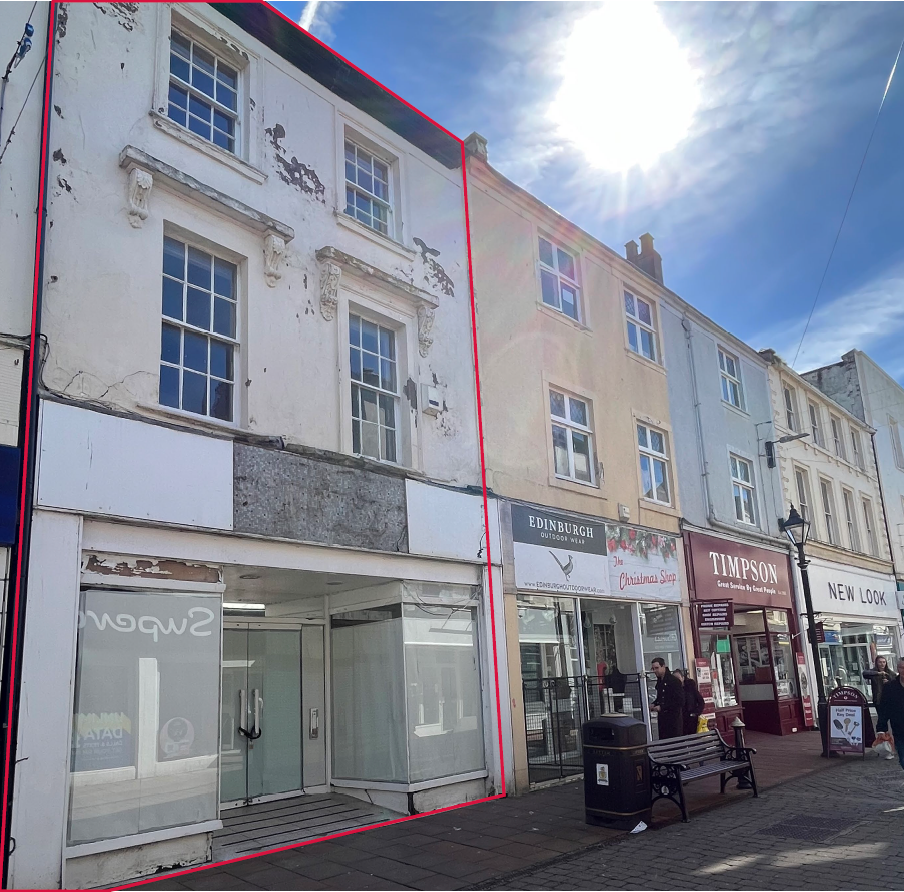 High street retail property for sale in 31 King Street, Whitehaven, Cumbria, CA28 7JN, CA28