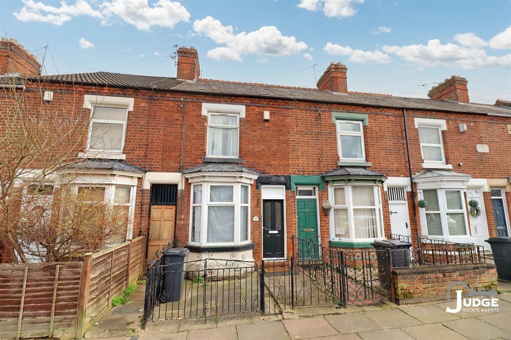 2 bedroom terraced house for sale in Milligan Road, Leicester, LE2