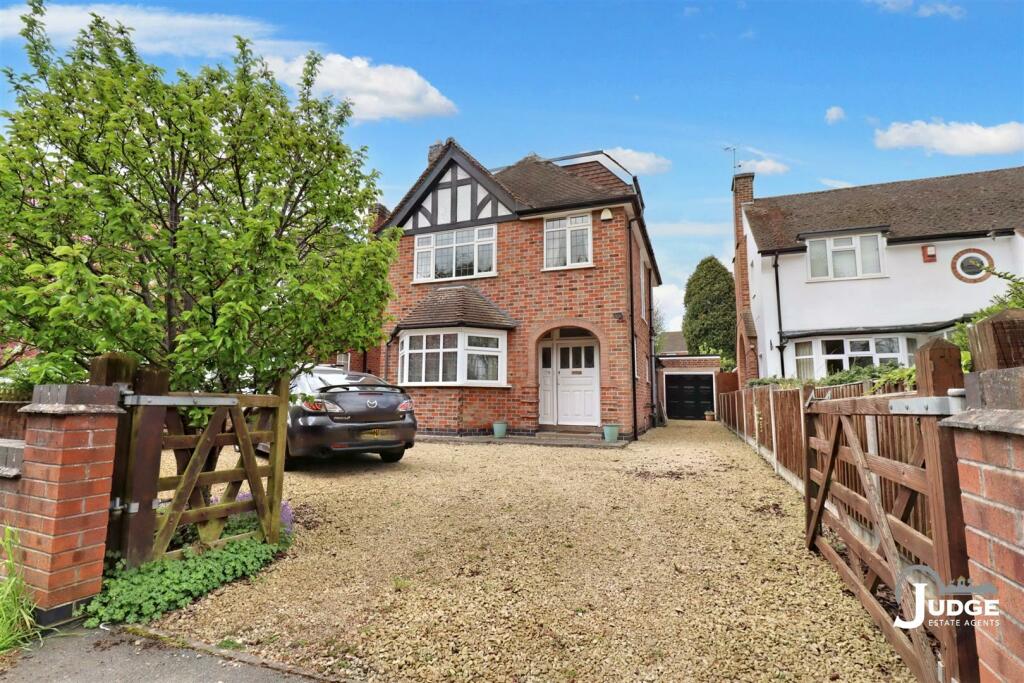 3 bedroom detached house for sale in Cropston Road, Anstey, Leicester, LE7